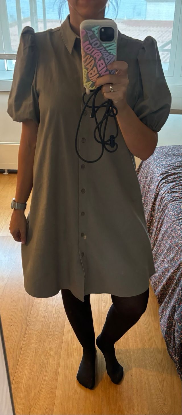 Vestido camisero marca ICHI