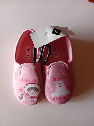 Ciabattine bimba rosa