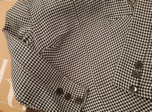 Vestido pata gallo ZARA