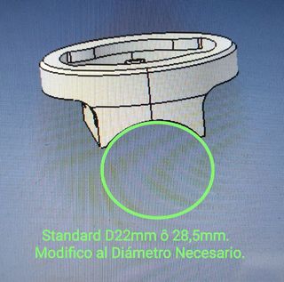 Soporte Quicklock para TwoNav_ Moto 