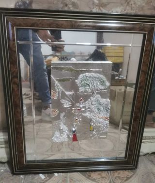 Quadro argento - antico/ Lastra in rilievo