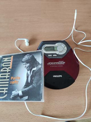 Compast disc portátil