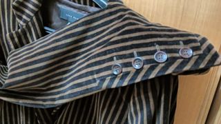 Chaqueta corta Zara tercipelo