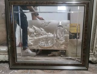 Quadro Vintage Argento