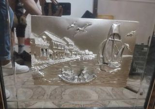 Quadro Vintage Argento