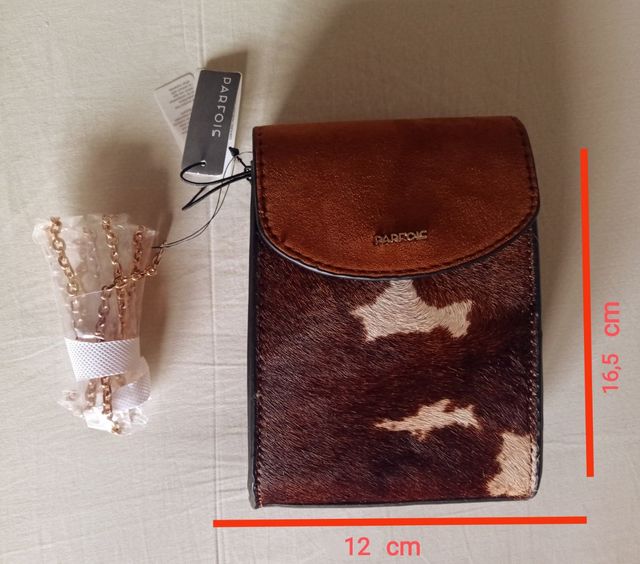 Bolso pequeño marrón, PARFOIS. Talla Única