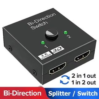 Conmutador bidireccional HD HDMI 4K
