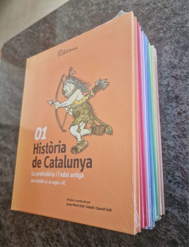 LLIBRES/LIBROS INFANTILES. HISTORIA DE CATALUÑA