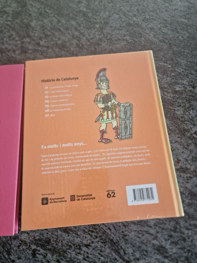 LLIBRES/LIBROS INFANTILES. HISTORIA DE CATALUÑA