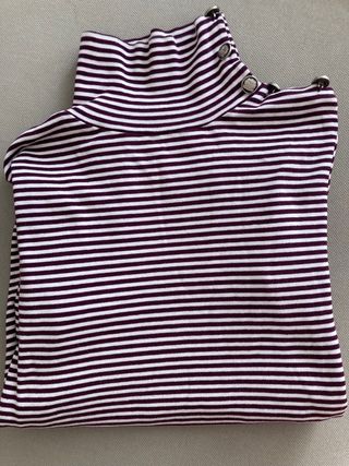 Camiseta cuello alto Massimo Dutti