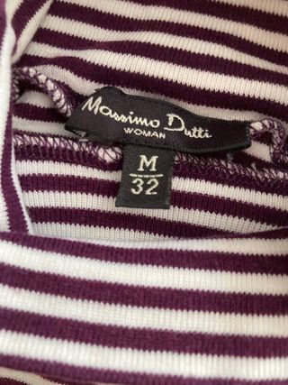 Camiseta cuello alto Massimo Dutti