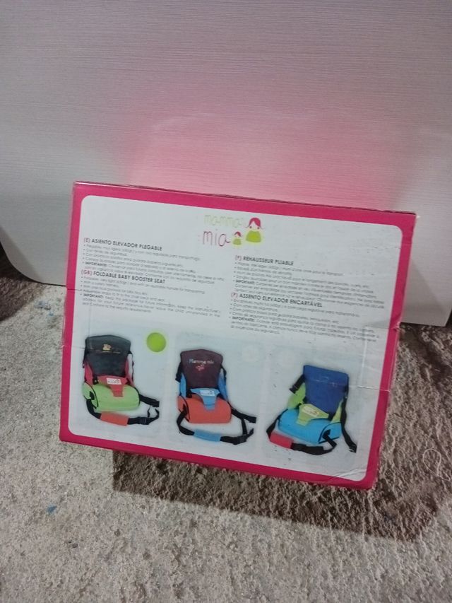 Asiento elevador plegable