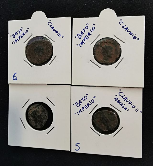 Lote monedas Romanas Claudio II