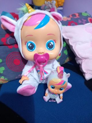 Bebes llorones unicornio