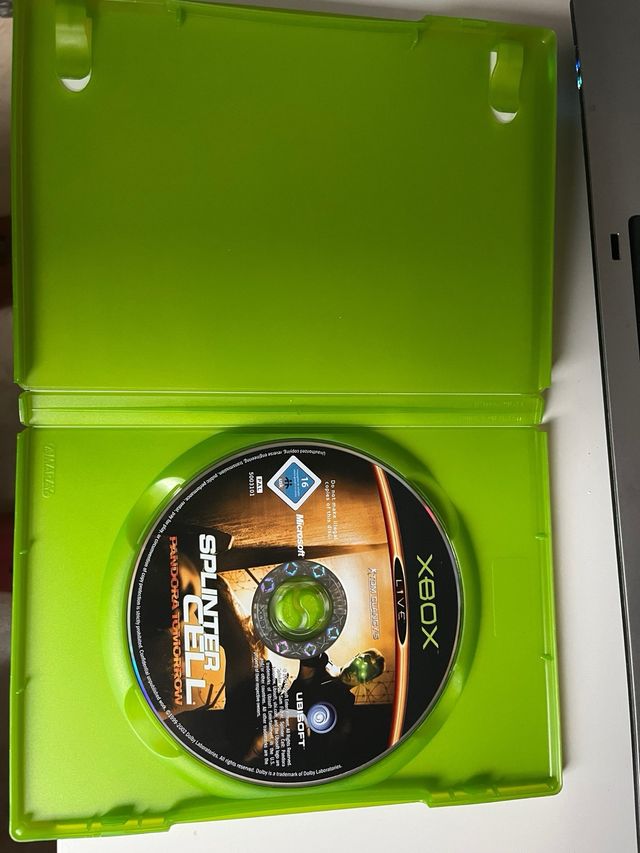 Juego XBOX clasica Splinter Cell