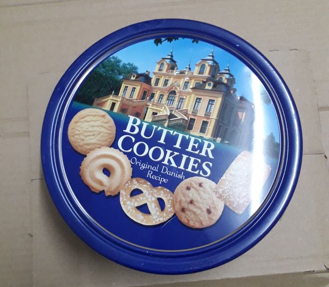 Lata de galletas de mantequilla