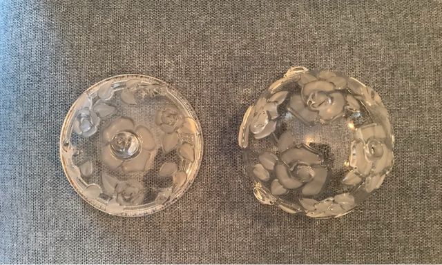 Vaso portadolci in cristallo