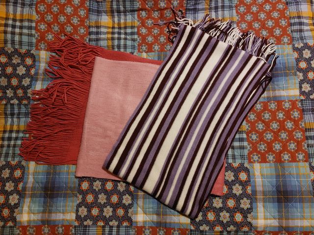 Set sciarpe 20% lana