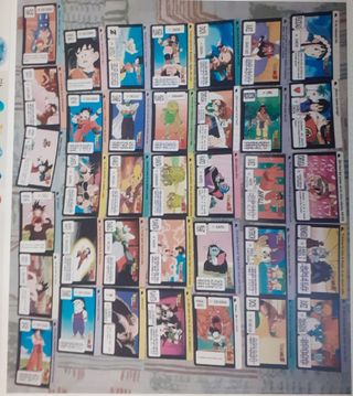 Lotto 36 Cards Dragon Ball Z full set serie 3 1993