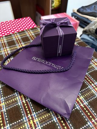 Bolsa y caja grande aristocrazy 