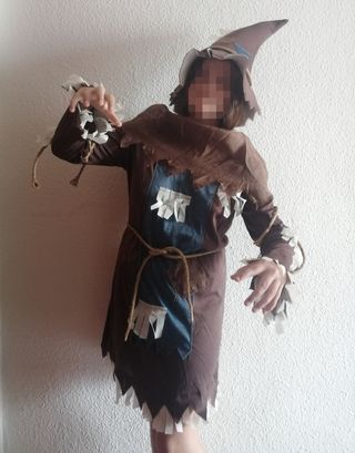 DISFRAZ ESPANTAPÁJAROS MUJER