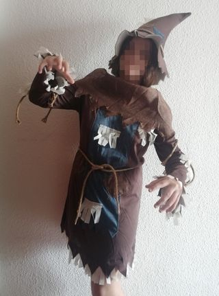 DISFRAZ ESPANTAPÁJAROS MUJER