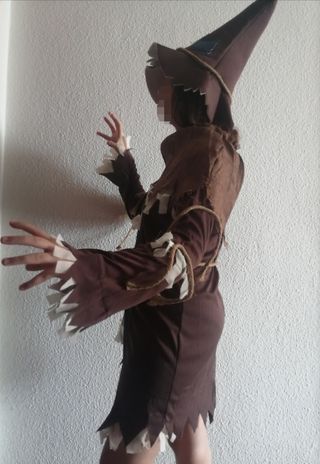 DISFRAZ ESPANTAPÁJAROS MUJER