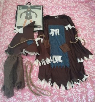 DISFRAZ ESPANTAPÁJAROS MUJER