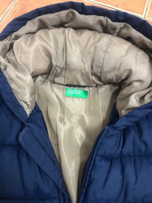 Anorak plumas niño Benetton