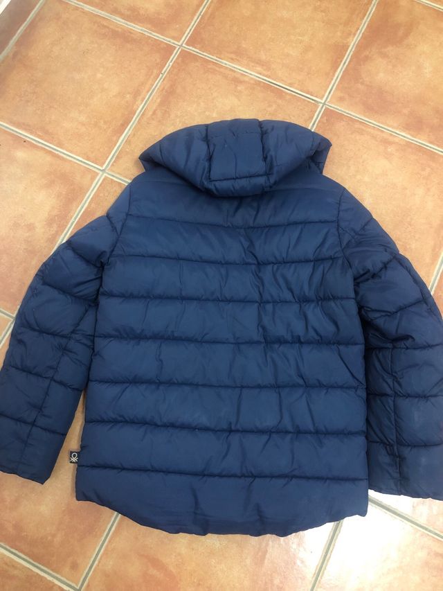 Anorak plumas niño Benetton