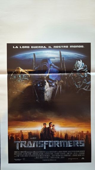 Locandina originale TRANSFORMERS