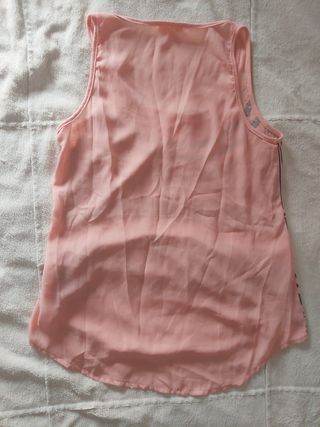 Camiseta estampada naranja