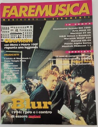 Rivista FARE MUSICA 158 1994 BLUR