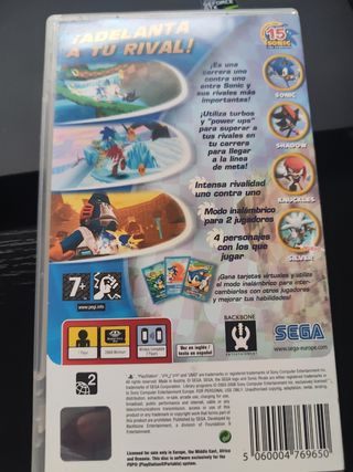 Sonic Rivals PSP