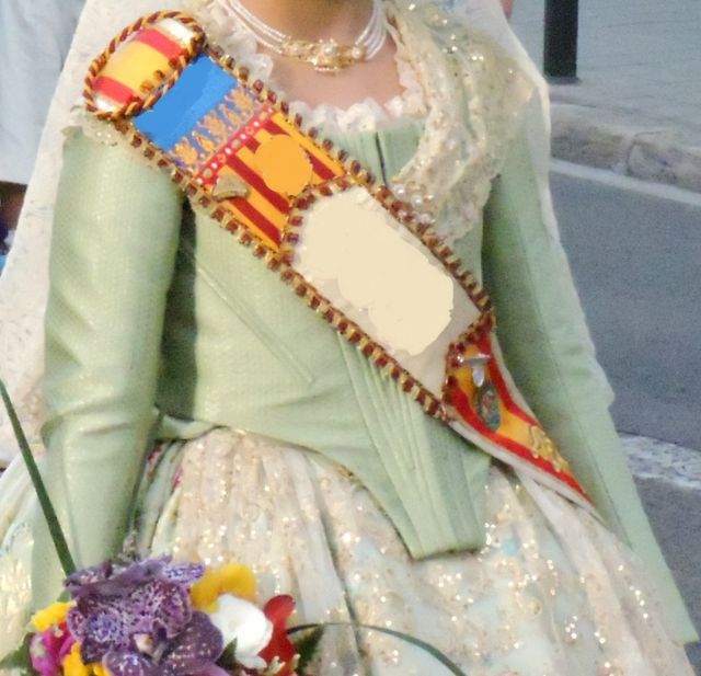 Precioso traje de Fallera Mayor Infantil