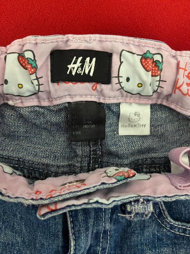 Pantalón vaquero Hello Kitty