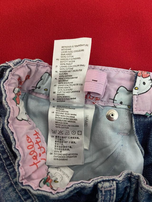 Pantalón vaquero Hello Kitty