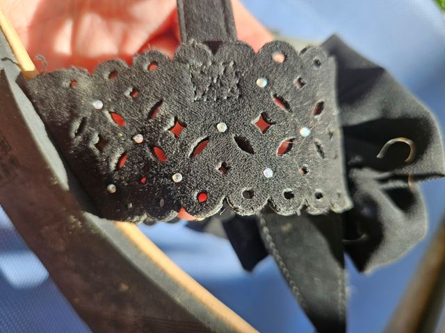 Sandalo infradito nero misura 42 grande