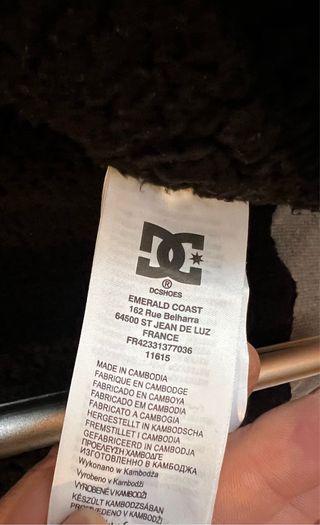 DC Sudadera chaqueta como nueva talla S