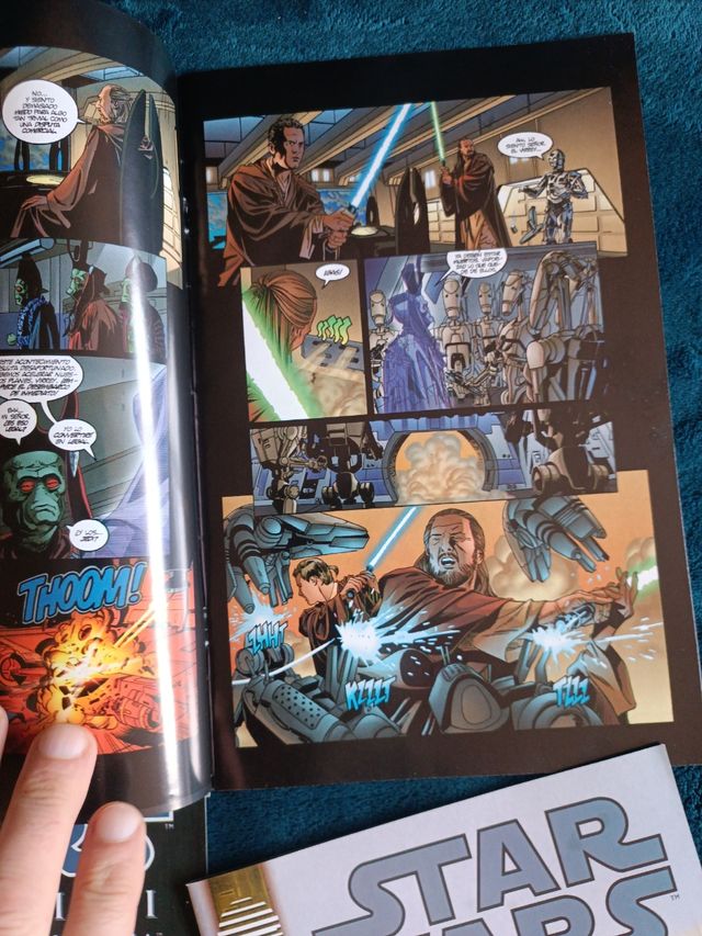Lote Comics Star Wars Episodio I 1-4