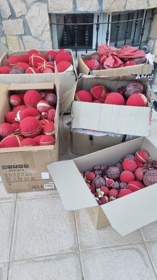 Bolas árbol de Navidad
Luces Led, más de 3.000