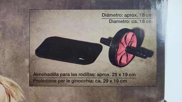 Rodillo deportivo abdominales