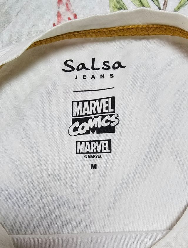 Camiseta Salsa Marvel Comics hombre