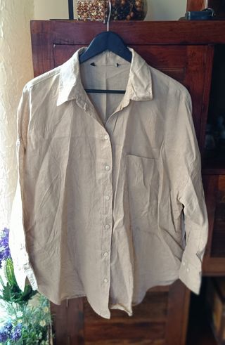 Camisa de lino nueva