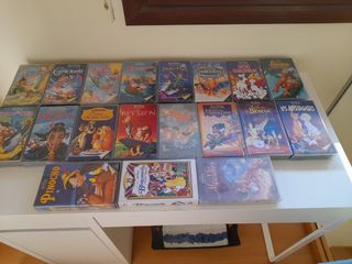 Lote Películas Disney VHS