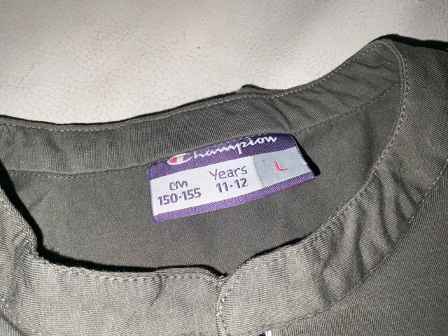 Camiseta Manga Larga y Doble Cuello Champion