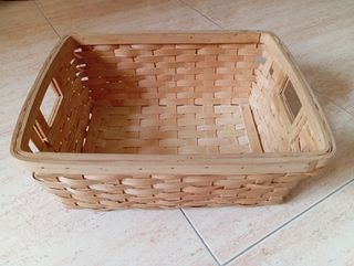Cesto/caja mimbre