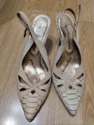 Zapatos de piel para mujer 