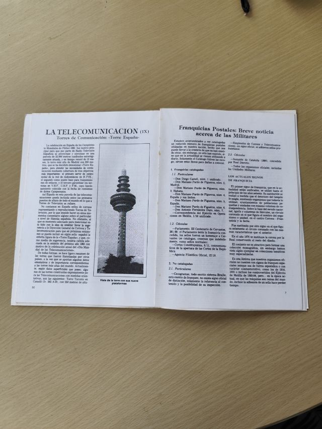 Revista filatélica Porteo