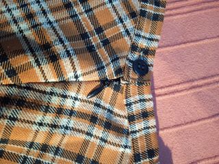 Falda evase cuadros escoceses talla S